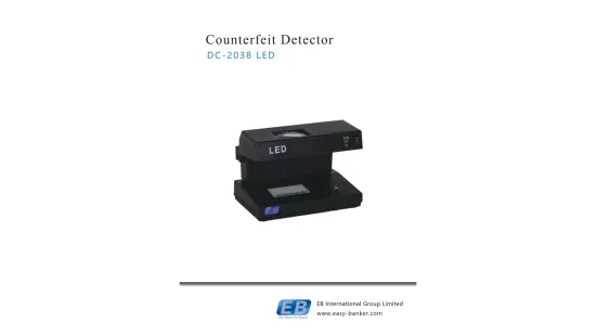 Euro-Währungsdetektor, Kreditkartendetektor, UV-LED, Gleichstrom